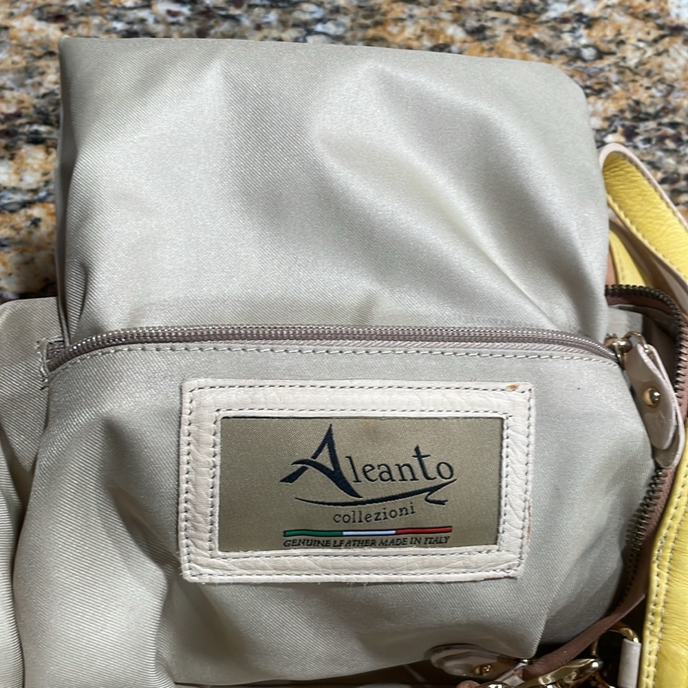 Aleanto Collezioni shoulder bag. Made in Italy. - Picture 6 of 8